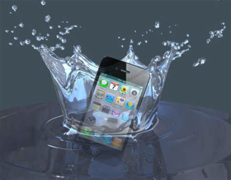 What happens if I drop my iPhone 14 in water?